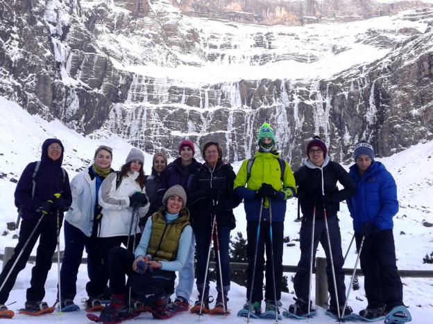 Sortie raquettes au pied du cirque de Gavarnie